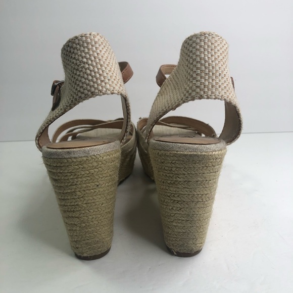 Lucky Brand Platform Sandals #10 - Picture 13 of 14